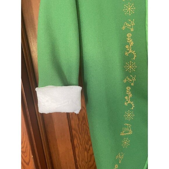 Men's Elf Costume Coat Adult Christmas Cosplay Suit Xmas Outfits Small Coat - Picture 5 of 11